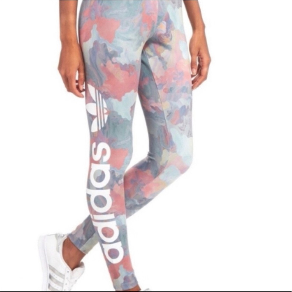 Adidas Limited Edition Watercolor Leggings